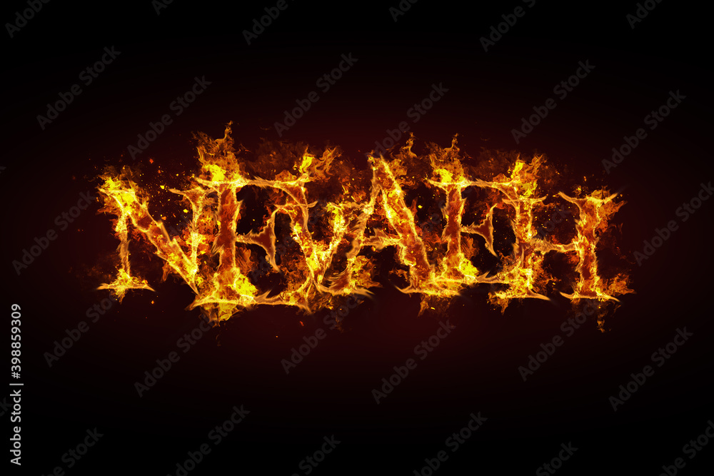 Nevaeh name made of fire and flames Nevaeh name made of fire and flames