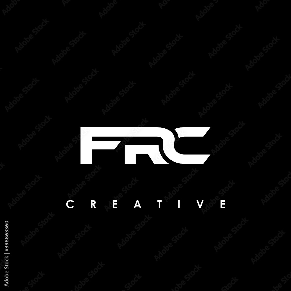 FRC Letter Initial Logo Design Template Vector Illustration FRC Letter Initial Logo Design Template Vector Illustration