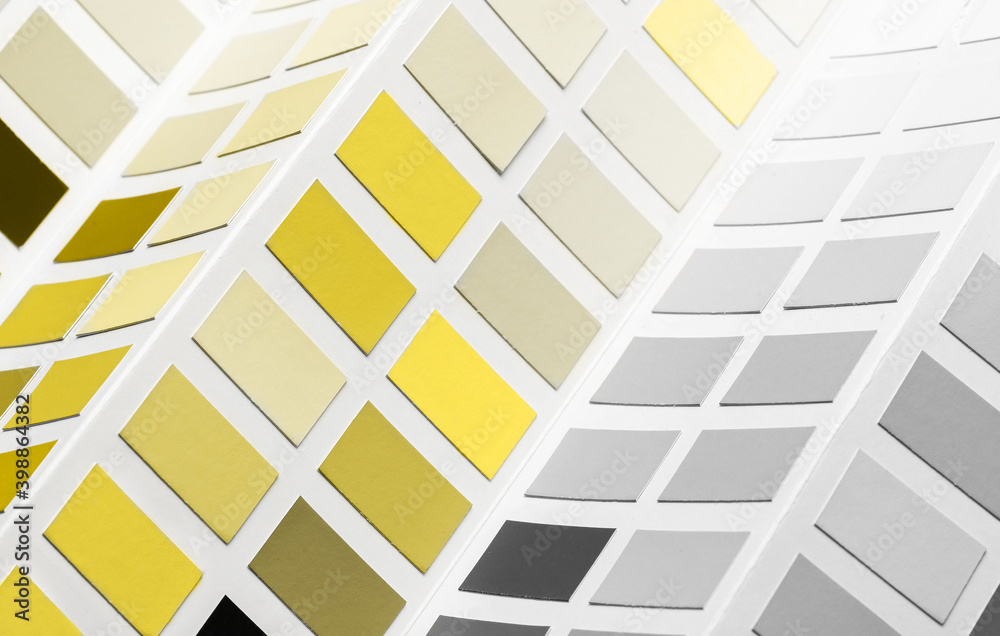 Fototapeta premium Color samples palette catalog