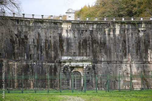 Old and historic dam photo