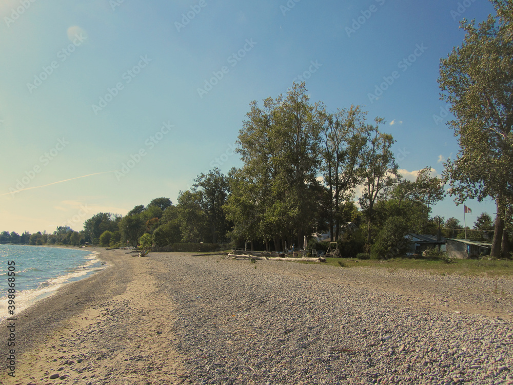 strand am ontariosee in der nähe von port darlington strand am ontariosee in der nähe von port darlington