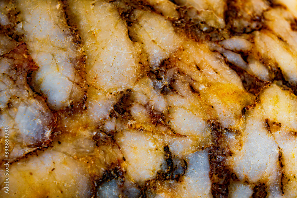 Natural stone structure in macro, close-up. Natural stone structure in macro, close-up.