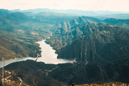 Mirador de la Figuerassa, Berga, Catalonia, Spain photo