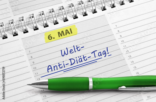 6. Mai, Welt-Anti-Diät-Tag