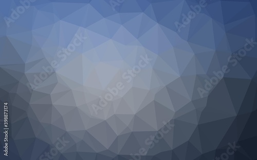 Fototapeta Naklejka Na Ścianę i Meble -  Light BLUE vector polygon abstract background. An elegant bright illustration with gradient. New texture for your design.