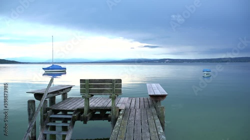 Der Badesteg am Ammersee