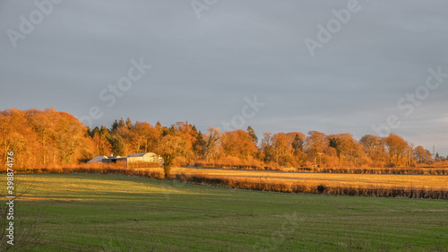 Sunrise over Perceton By Irvine North Ayrshire Scotland photo