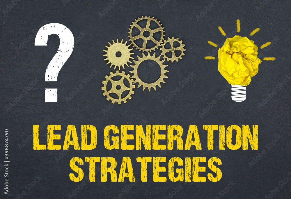 Obraz premium Lead Generation Strategies 