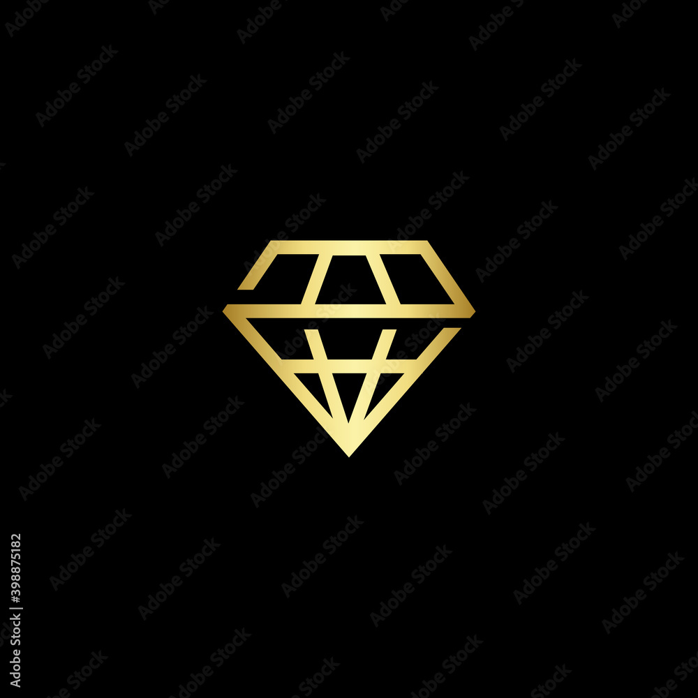 Elegant diamond logo Luxury Vector Elegant diamond logo Luxury Vector