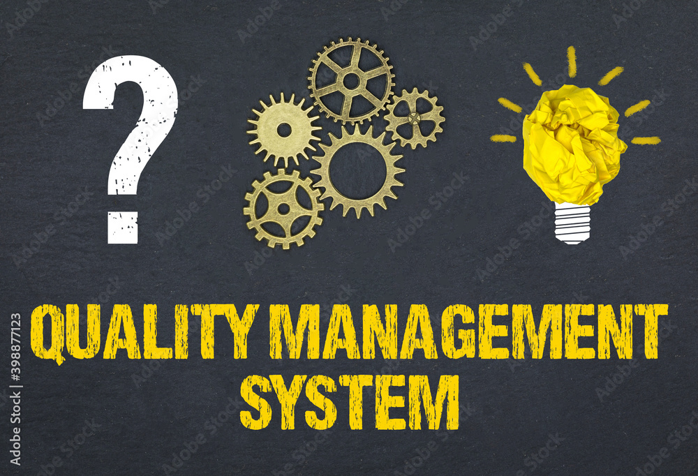 Obraz premium Quality Management System