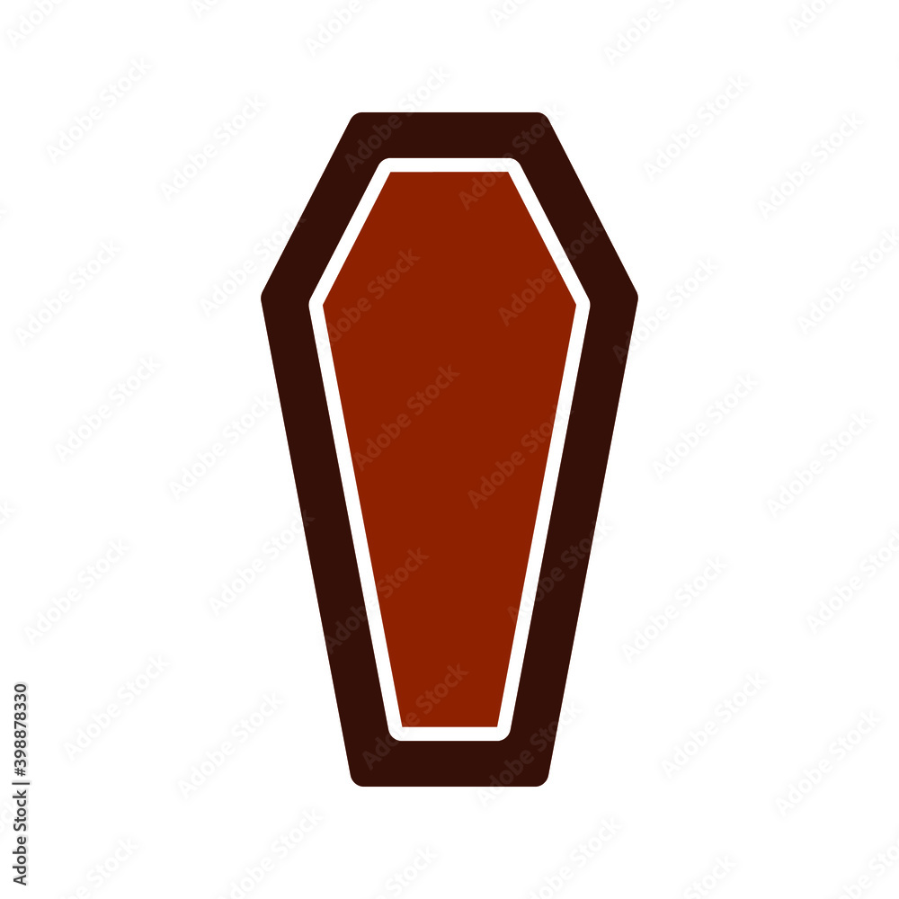 coffin icon for corpses infected with the Corona 2019 virus, the most virus transmission coffin icon for corpses infected with the Corona 2019 virus, the most virus transmission