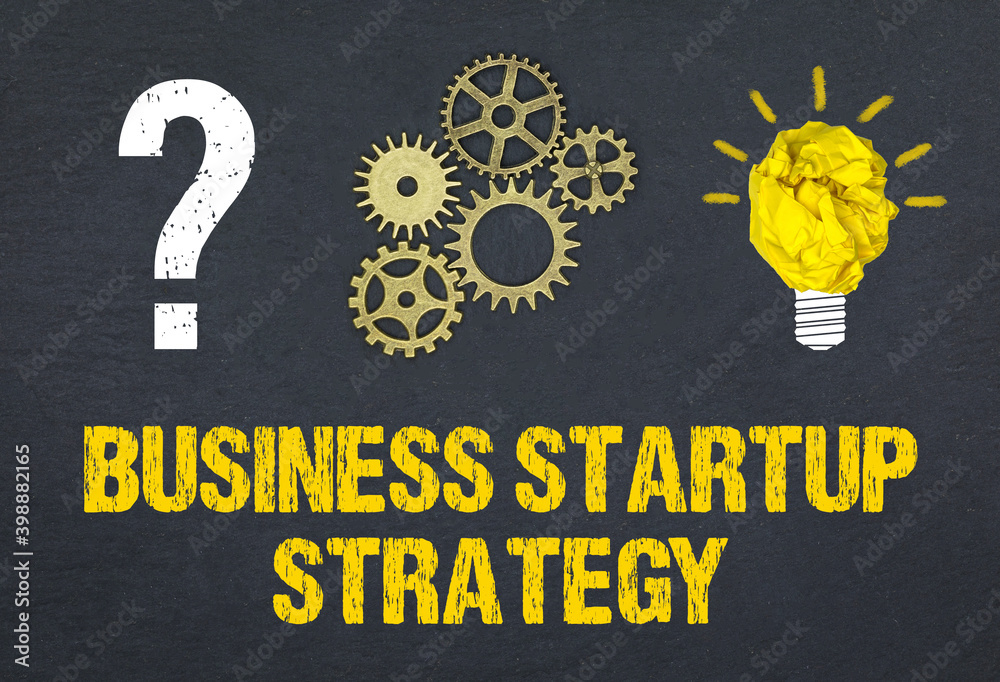 Obraz premium Business Startup Strategy