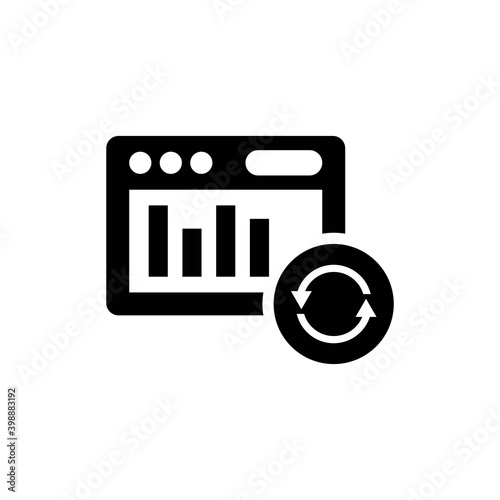 Chart performance refresh icon