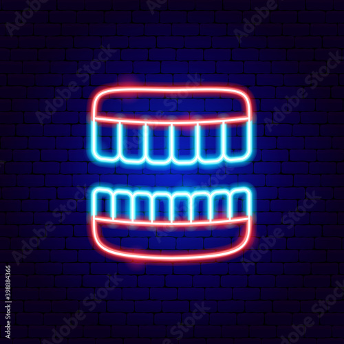 Jaw Neon Sign