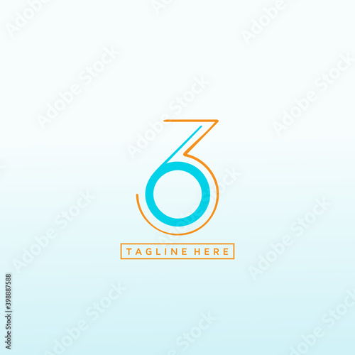 360 Icon. Vector illustration, vector abstract logo design templates online
