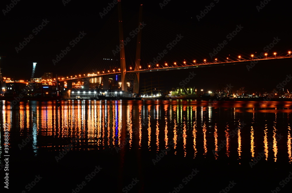 bridge at night bridge at night
