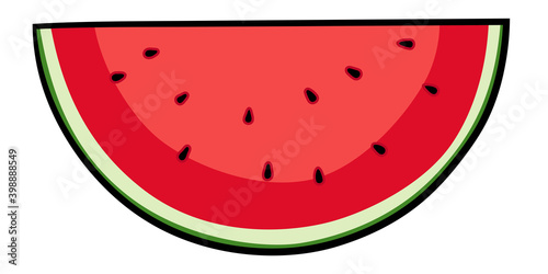 Fresh Watermelon Slice