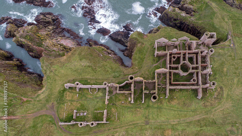 Slain's Ruined Castle Overview said to have inspired Dracula story