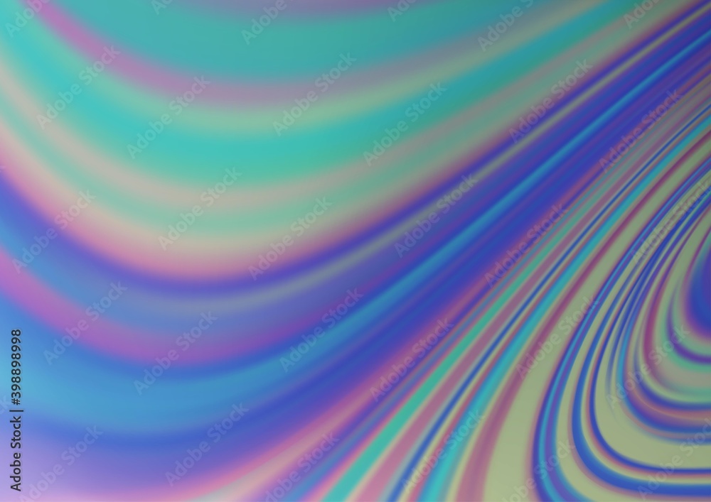 Fototapeta premium Light BLUE vector abstract background. Colorful illustration in blurry style with gradient. A completely new template for your design.