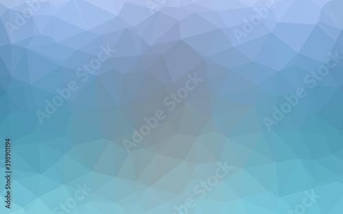 Fototapeta Naklejka Na Ścianę i Meble -  Light BLUE vector blurry triangle texture. A vague abstract illustration with gradient. Completely new design for your business.