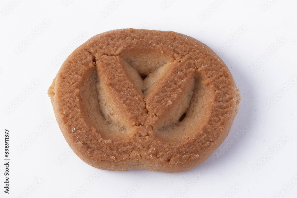 Vanilla cookies on white background Vanilla cookies on white background