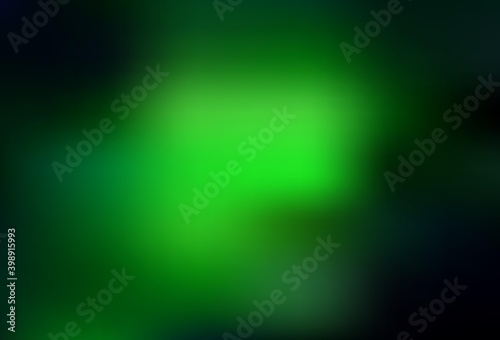 Dark Green vector abstract bright texture. © smaria2015