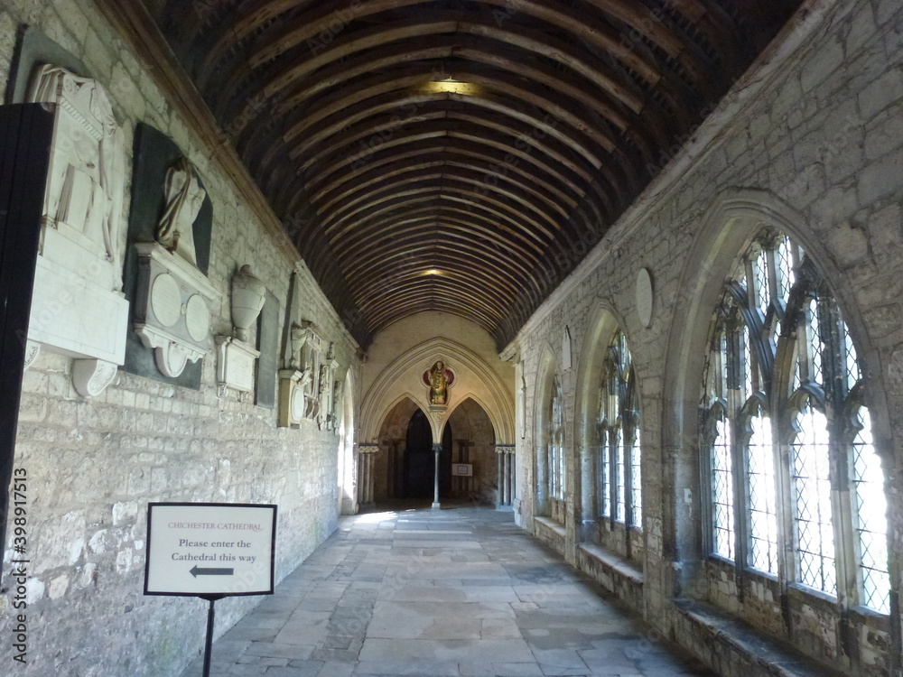 Corridor near Chichester Cathedral