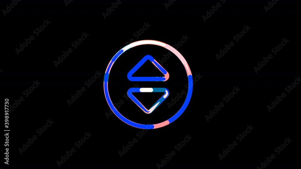 Circles gather in symbol sort circle. After it crumbles in a line and moves to the camera. Alpha channel black Circles gather in symbol sort circle. After it crumbles in a line and moves to the camera. Alpha channel black