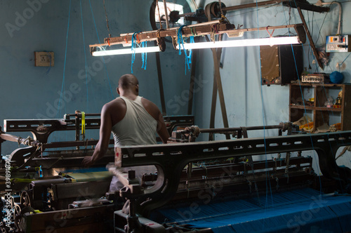 Textile Production in Tamil Nadu, India