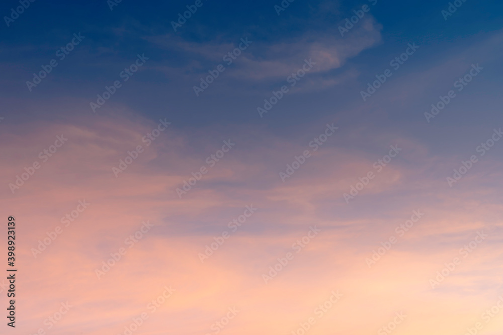 twilight evening cloud sky background