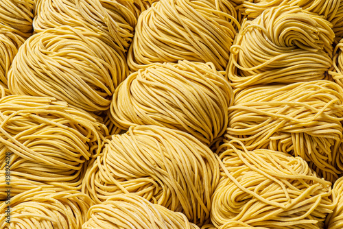 homemade raw noodles for ramen