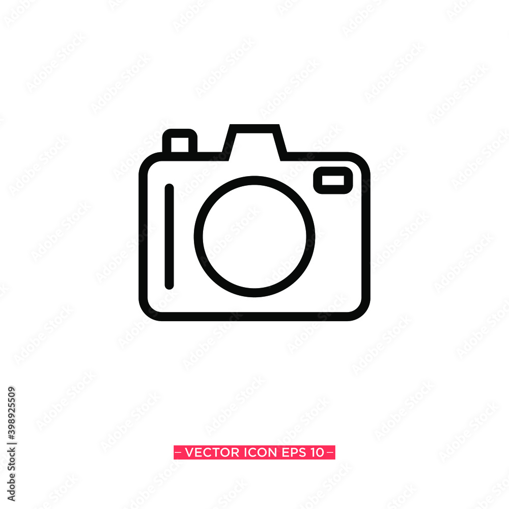 Camera Icon Vector Illustration Camera Icon Vector Illustration