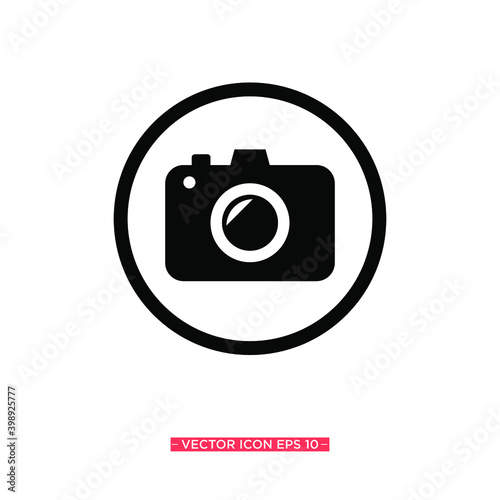 Camera Icon Vector Illustration
