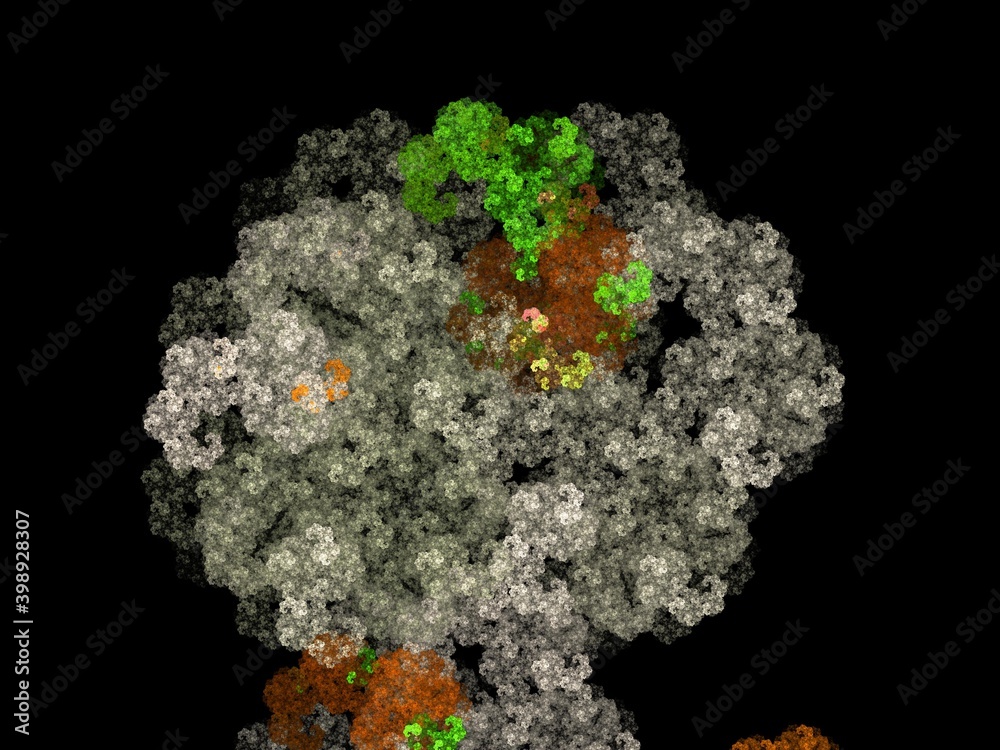 Imaginatory fractal background Image Imaginatory fractal background Image