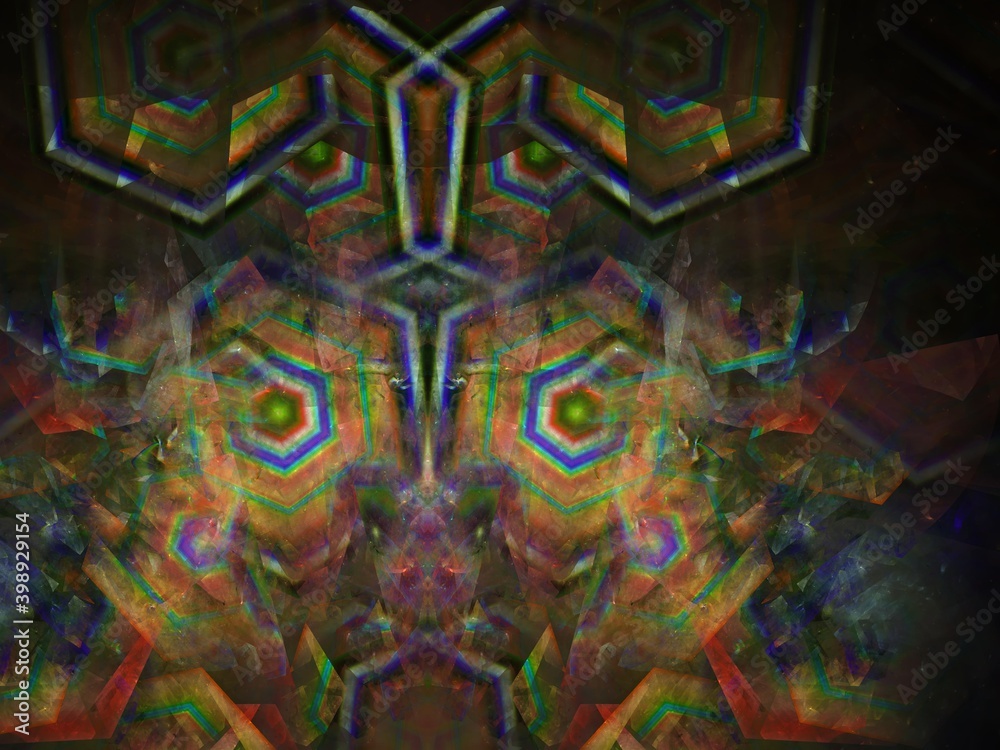 Fototapeta premium Imaginatory fractal background Image