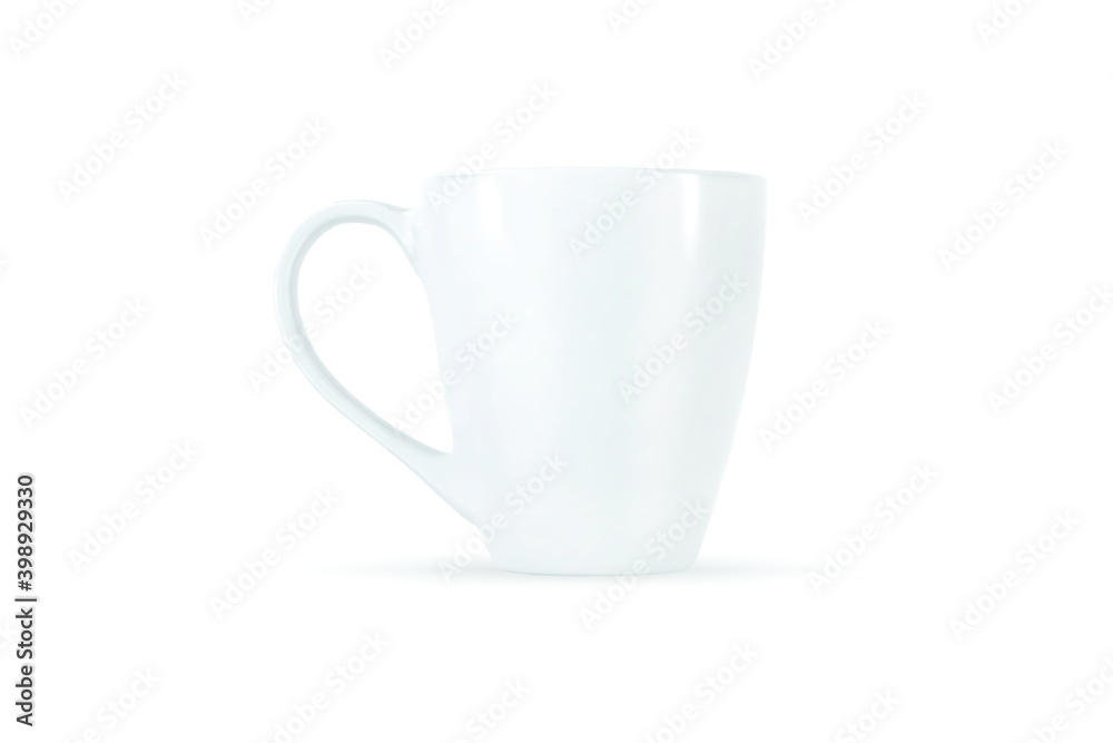 vector white mug mockup isolated on white background vector white mug mockup isolated on white background