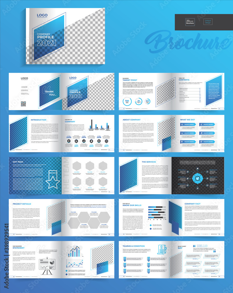 Landscape Company Profile Template Landscape Company Profile Template