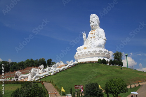 Statue of Kuan Yin Goddess at Huay Pla Kung Temple, Chiang Rai Province