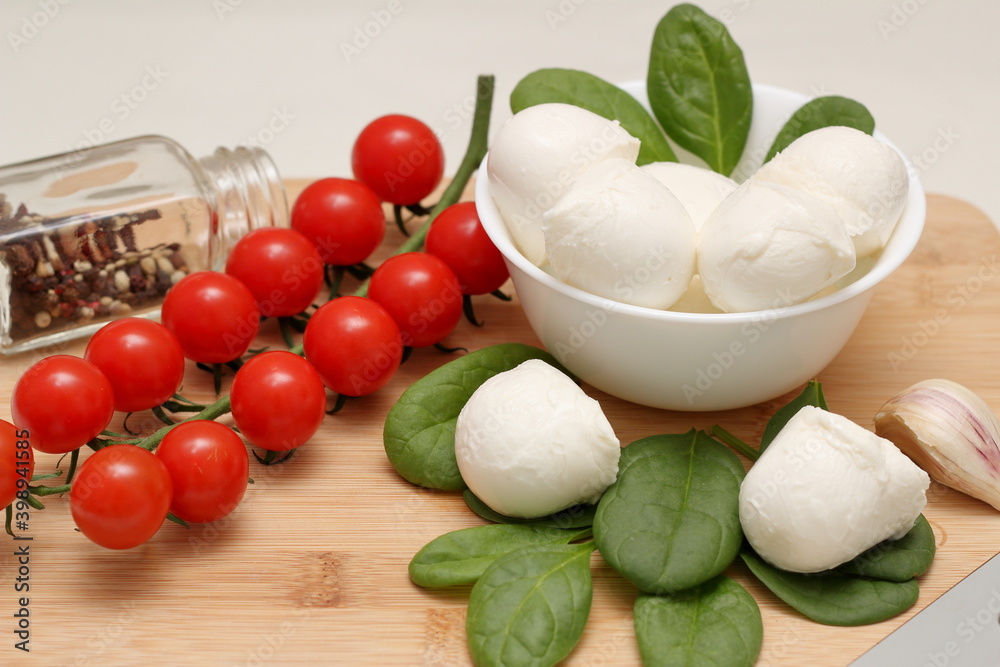 mozzarella and tomatoes mozzarella and tomatoes