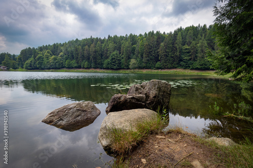 Lago di Meugliano in Valchiusella photo