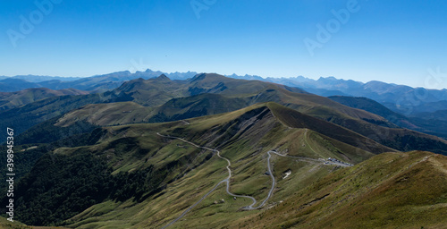 Larrau Mountain Road Views Landscape