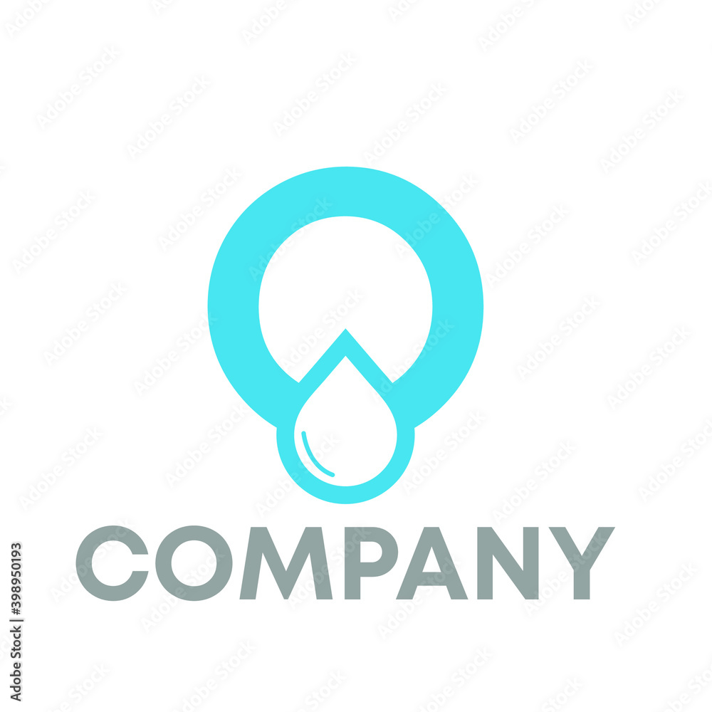 water drop logo design water drop logo design