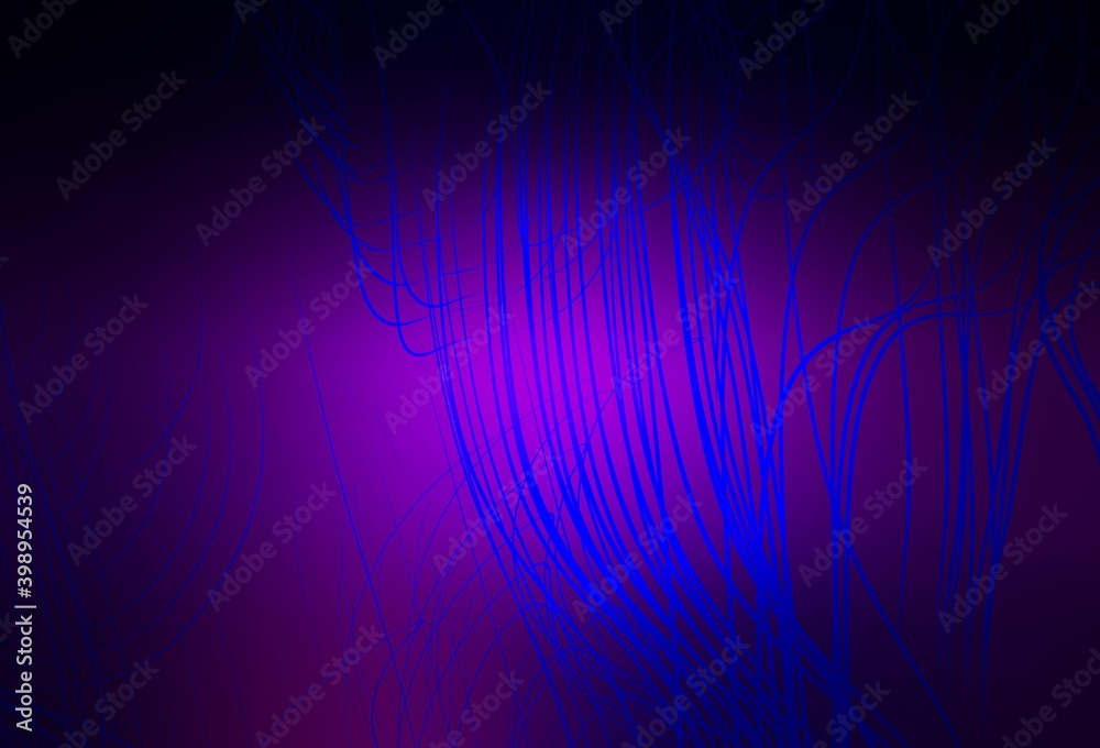 Dark Purple vector abstract blurred background. Dark Purple vector abstract blurred background.