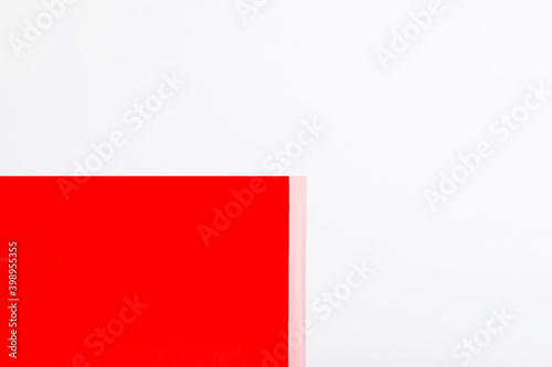 Free Download Red cube on white background as a product display.  Podium for advertising layouts with your product. - GFXLoad