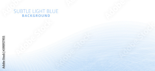 Background with thin wavy light blue lines. Subtle vector graphics