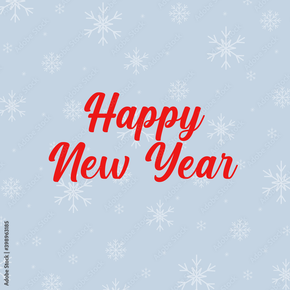 Happy New Year lettering poster Happy New Year lettering poster