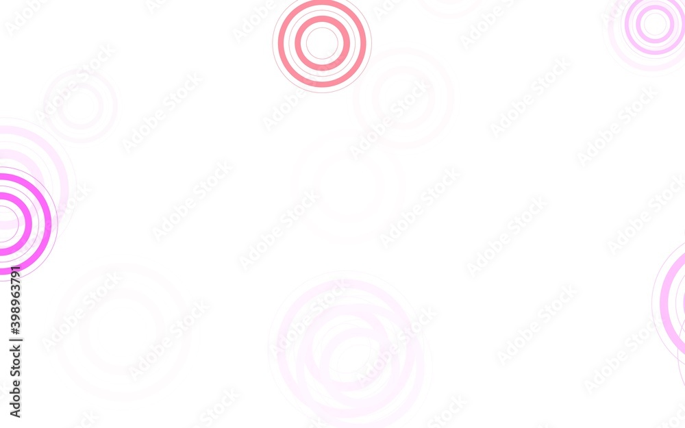 Light Pink, Yellow vector texture with disks. Light Pink, Yellow vector texture with disks.