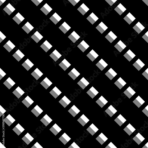 Seamless vector. Tilted blocks image. Diagonal strokes pattern. Slanted dashes motif. Folk ornament. Rectangles background. Tribal wallpaper. Ethnic backdrop. Digital paper, textile print. web design.