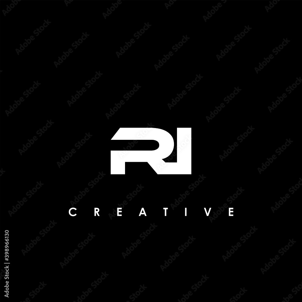 RI Letter Initial Logo Design Template Vector Illustration RI Letter Initial Logo Design Template Vector Illustration
