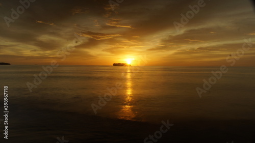 SUNSET ON GONDRIAH BEACH, PARIAMAN